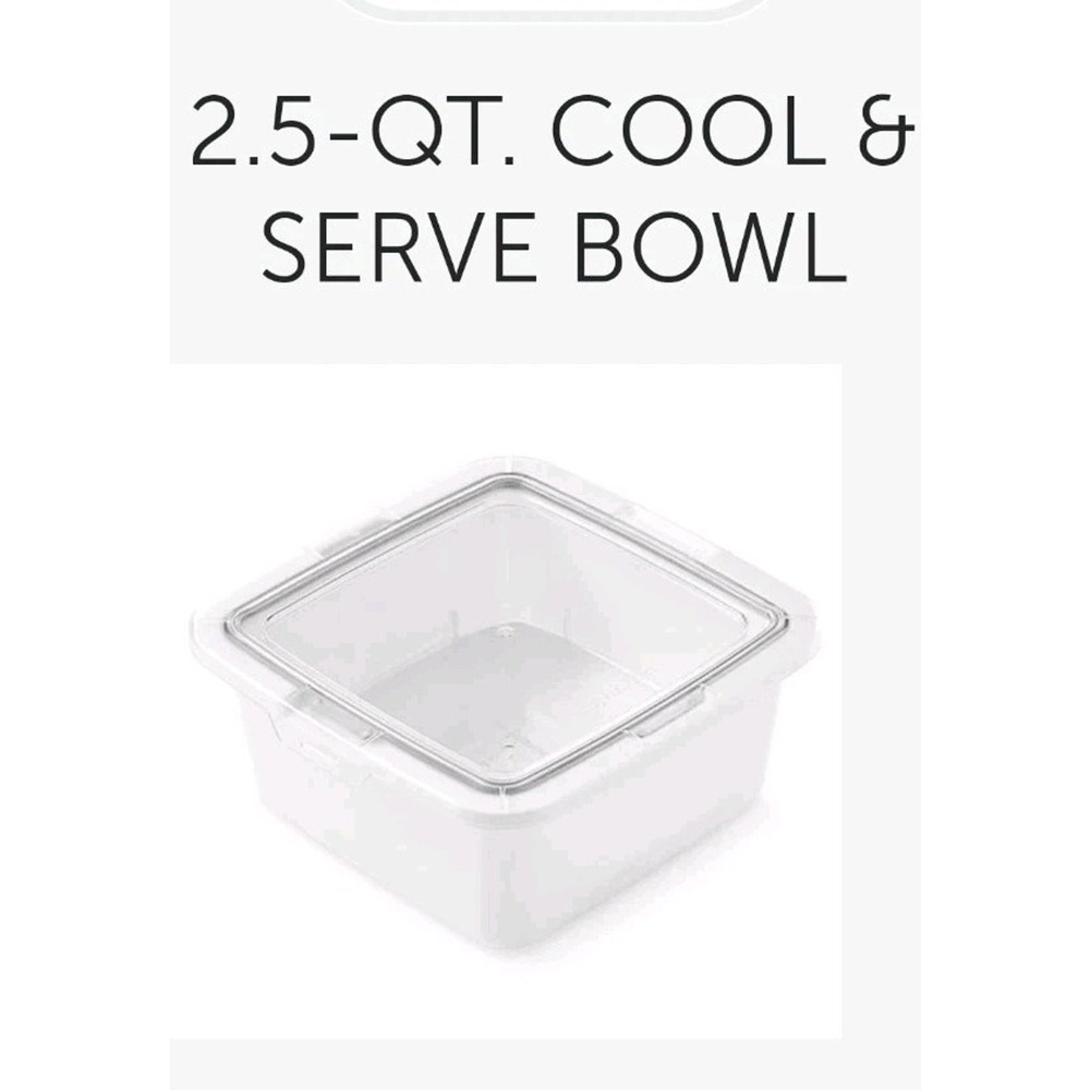 Pampered Chef 2.5-QT Cool &‎ Serve Bowl New - Picture 4 of 6